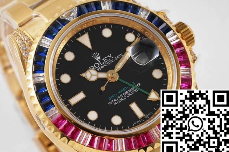 II Black Master Rolex Dial 116758 SAru-78208 Factory GMT ROF 0328